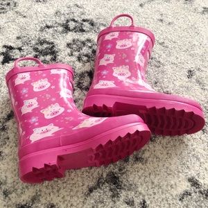 London Fog Girls Rain Boots